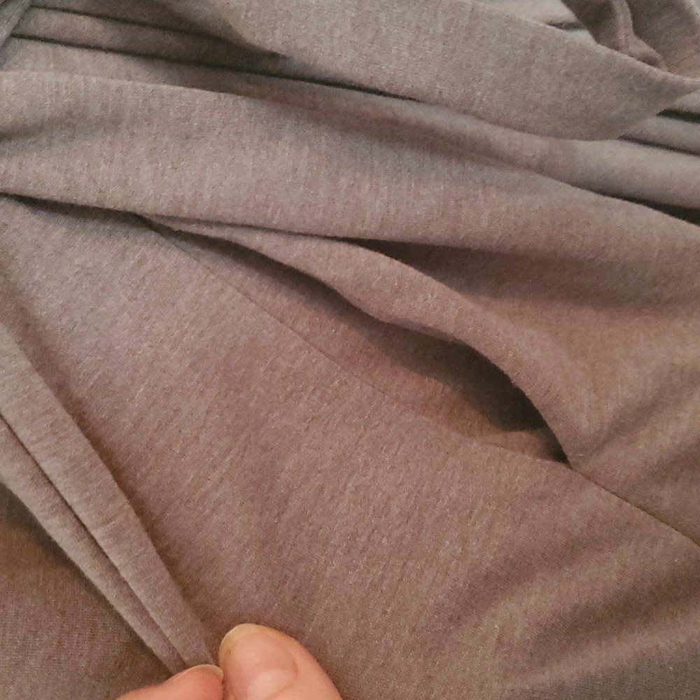 Soft Surroundings Grey Robe - Picture 5 of 8